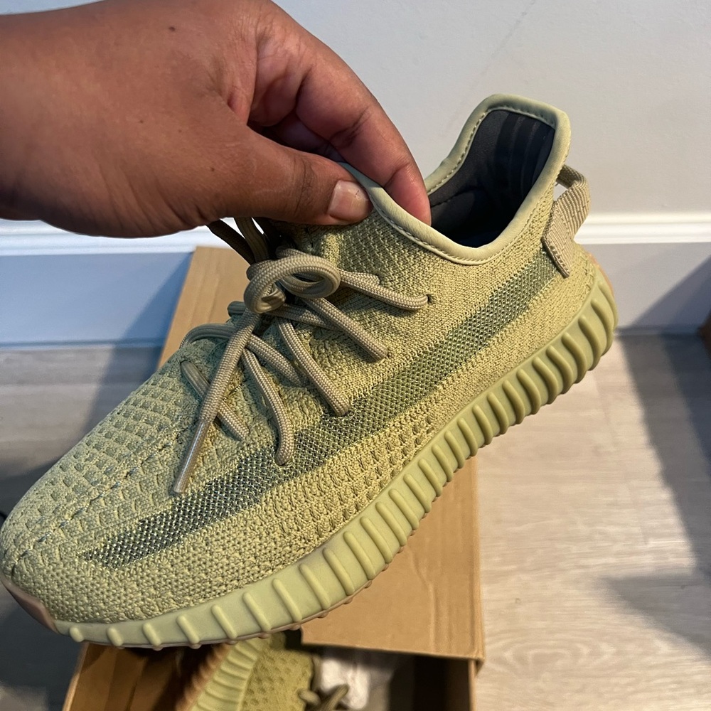 adidas Yeezy Boost 350 V2 Olive Green Sneakers
